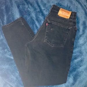 Vintage black Levi mom jeans